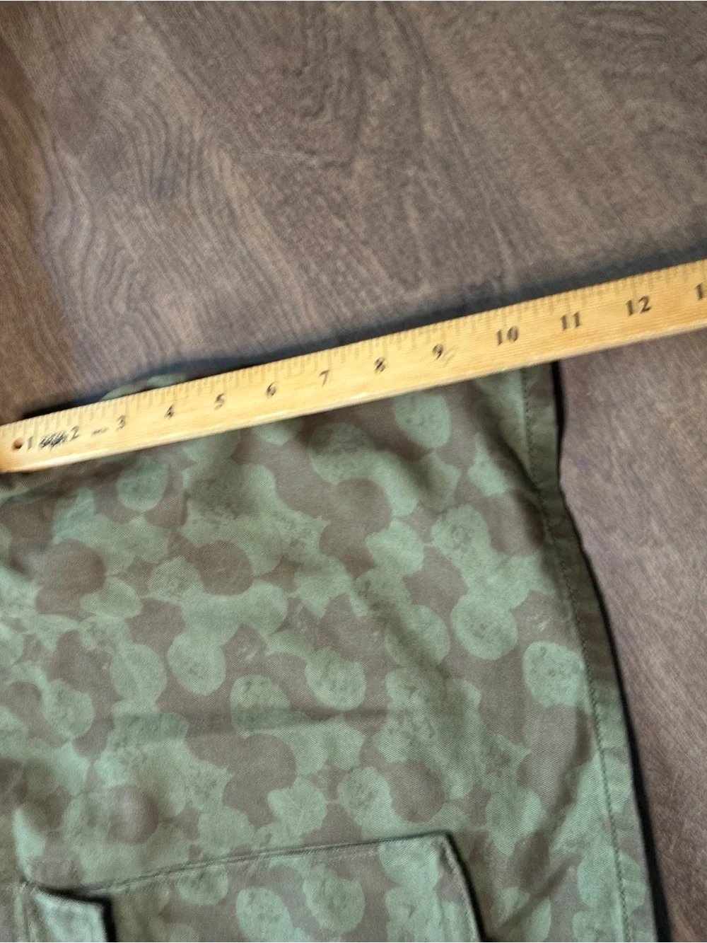 Levi's Men's Carrier Cargo Cotton Camo Comfortable Shorts Green/Brown Size 38